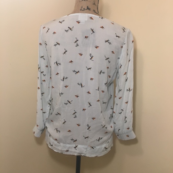 A New Day Blouse with Birds - Picture 4 of 5